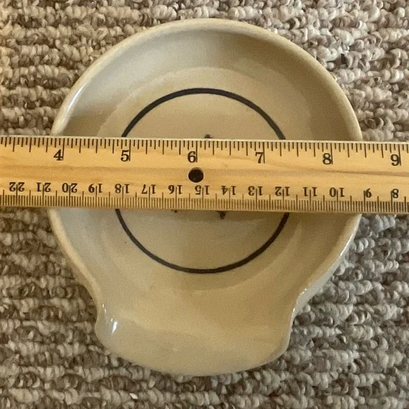 Vintage At Home American Marshall Pottery Spoon Rest - Picture 4 of 16